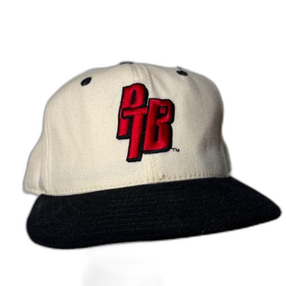 Portland Trailblazers New Era 5950 Baseball Hat Cap Sz 7.5 Cream Black PDX wool